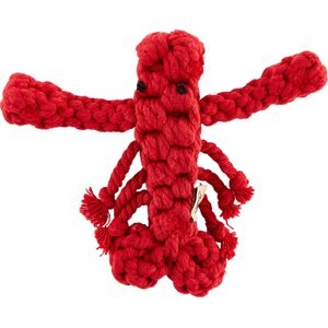 Jax & Bones Louie the Lobster Rope Dog Toy, Small