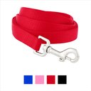 Frisco Solid Nylon Dog Leash, Red, Medium: 4-ft long, 3/4-in wide