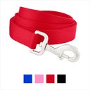 Frisco Solid Nylon Dog Leash, Red, Large: 6-ft long, 1-in wide