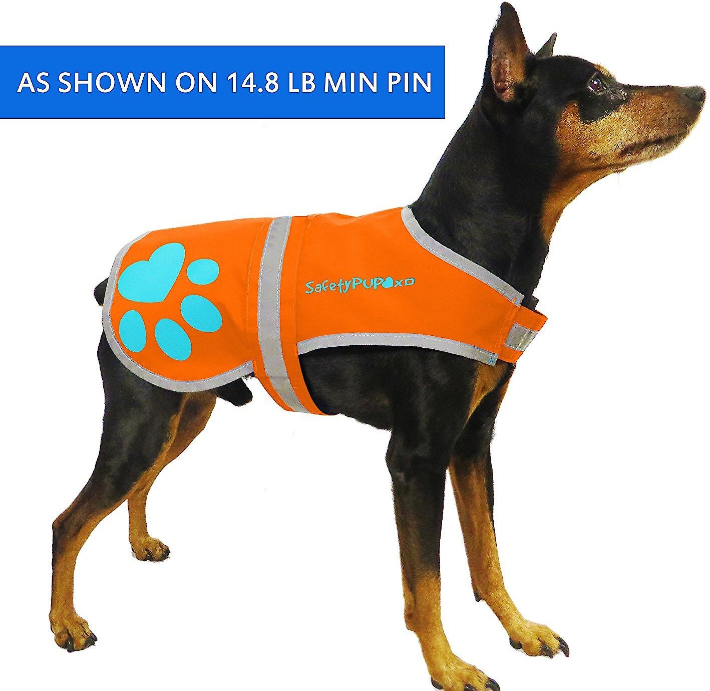MAGGIFT Dog Reflective Vest,Pet Safety Vest Orange