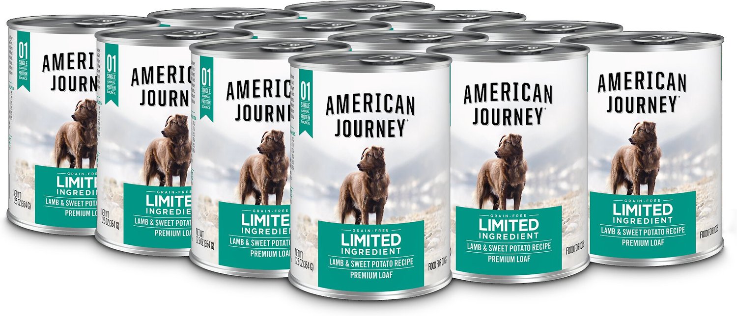 american journey canned dog food