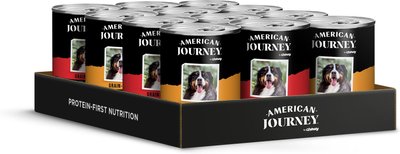 American Journey Poultry & Beef Variety Pack Grain-Free Canned Dog Food, slide 1 of 1
