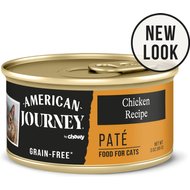 American Journey Pate Chicken Recipe Grain-Free Canned Cat Food, 3-oz, case of 24