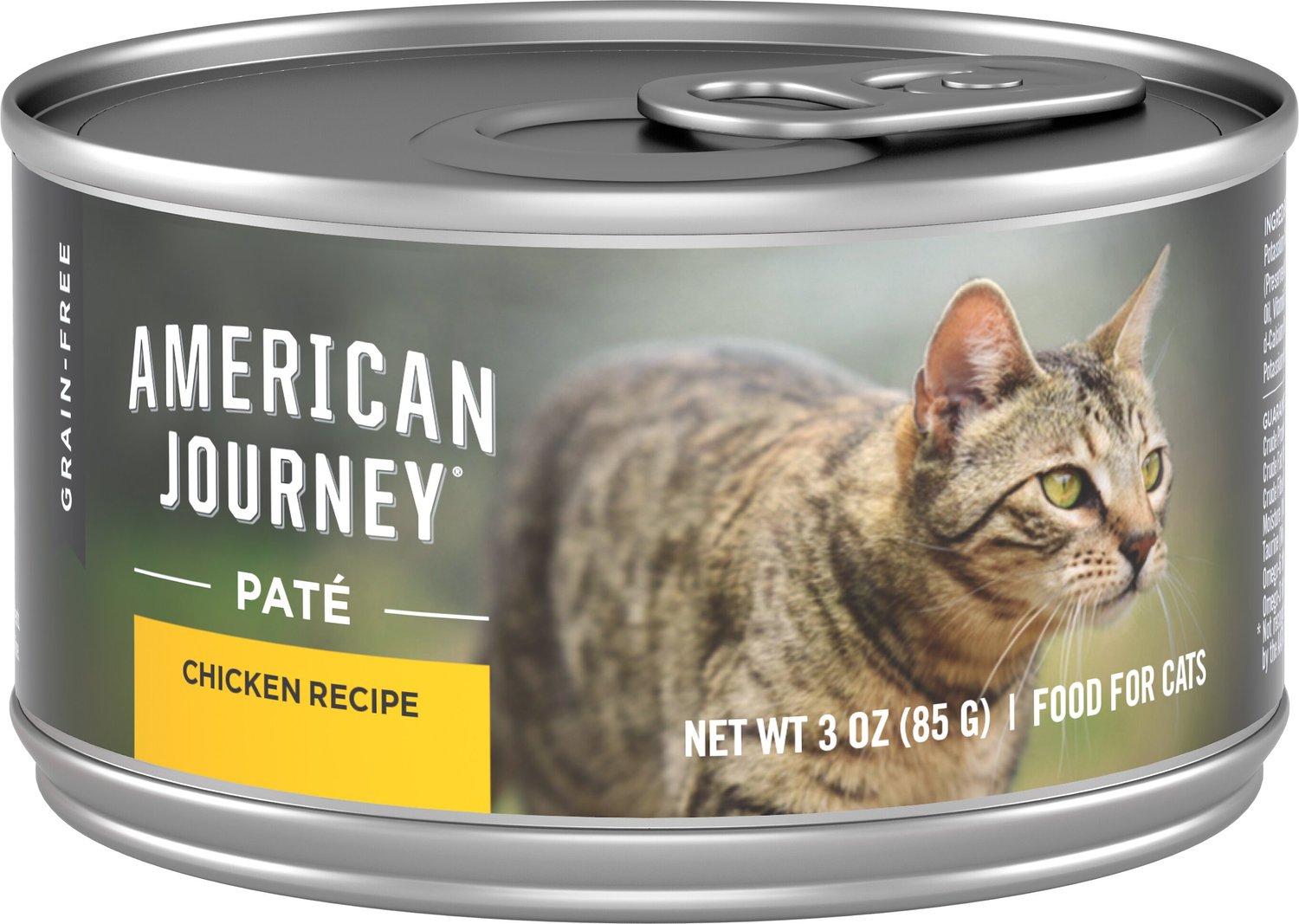 AMERICAN JOURNEY Pate Chicken Recipe GrainFree Canned Cat Food, 3oz
