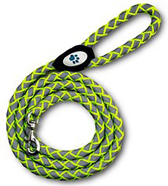 SafetyPUP XD Reflective Rope Dog Leash, 6-ft slide 1 of 5
