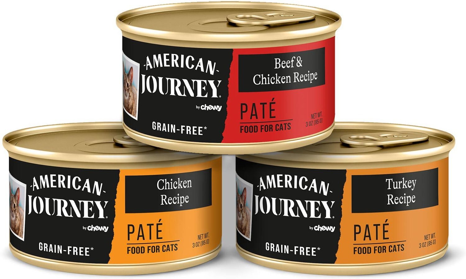 American Journey Pate Poultry & Beef Variety Pack Grain ...