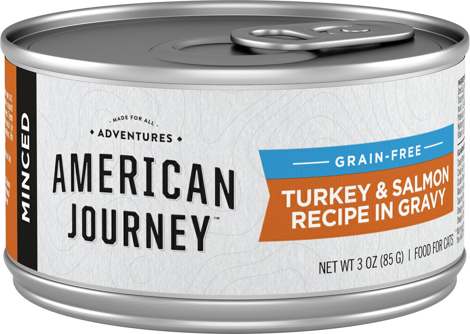 American Journey Minced Turkey & Salmon Recipe in Gravy GrainFree