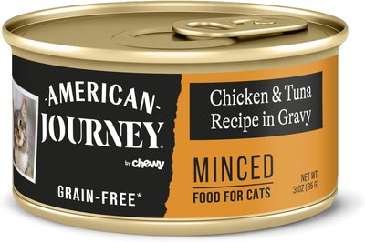 American Journey Minced Chicken & Tuna Recipe in Gravy Grain-Free Canned Cat Food, slide 1 of 1