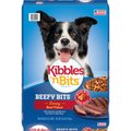 Kibbles 'n Bits Beefy Bits Savory Beef Flavor Dry Dog Food, 16-lb bag