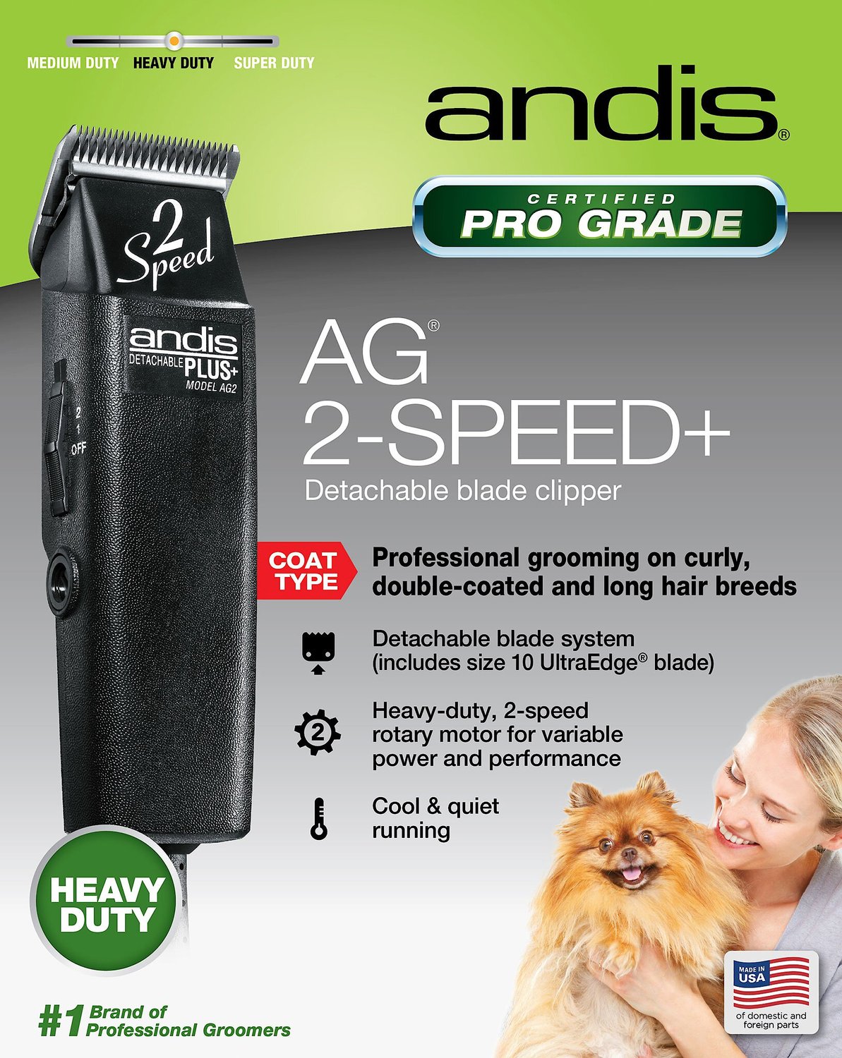 andis proclip speed detachable blade clipper