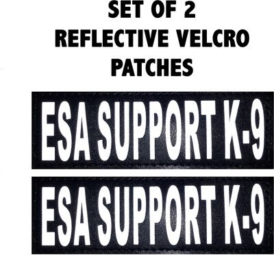 Doggie Stylz ESA Support K9 Dog Patch, 2 count, slide 1 of 1