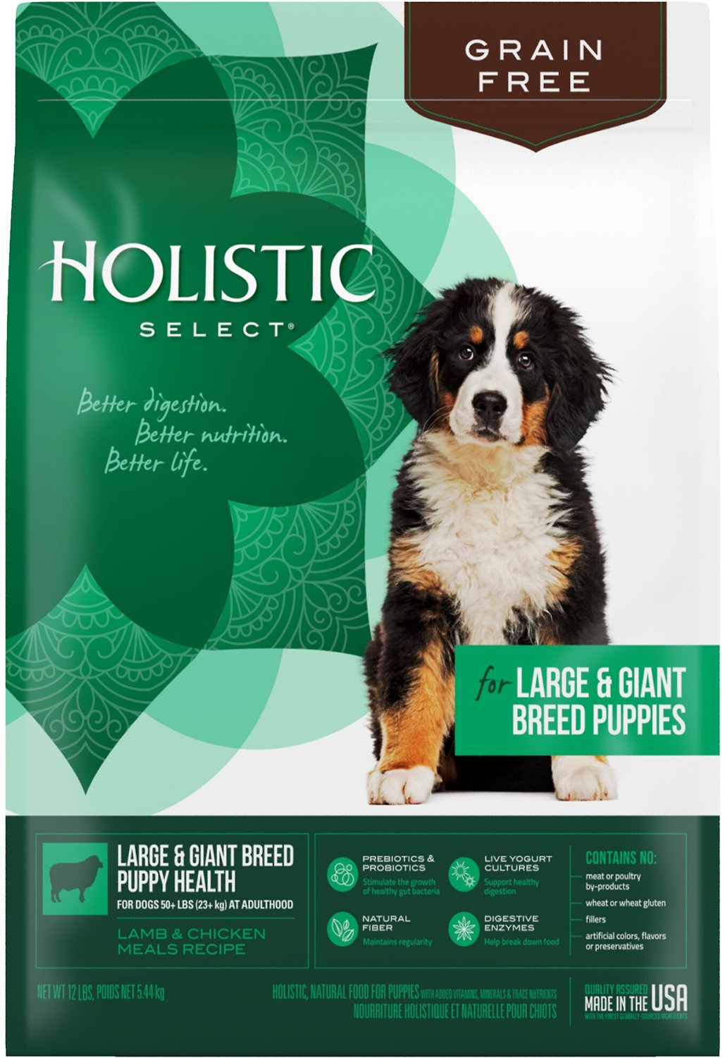 Holistic Select Large & Giant Breed Puppy Lamb & Chicken ...