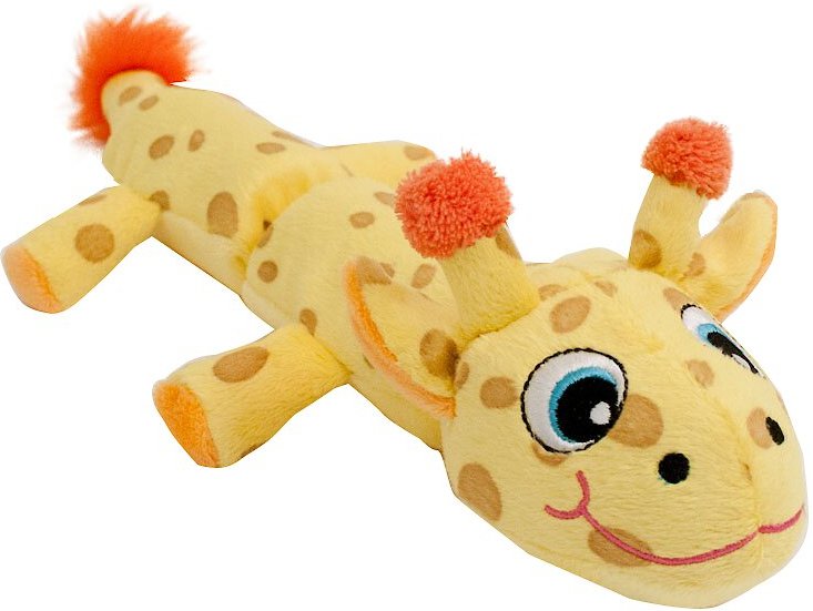Hyper Pet New Cozy Critter Skinz Dog Toy, Giraffe, 2 Squeaker - Chewy.com