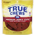 True Chews Premium Jerky Cuts with Real Sirloin Steak Dog Treats, 20-oz bag