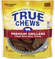 True Chews Premium Grillers with Real Steak Grain-Free Dog Treats, 20-oz bag