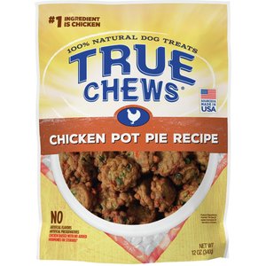 True Chews Premium Chicken Pot Pie Recipe Dog Treats, 12-oz bag