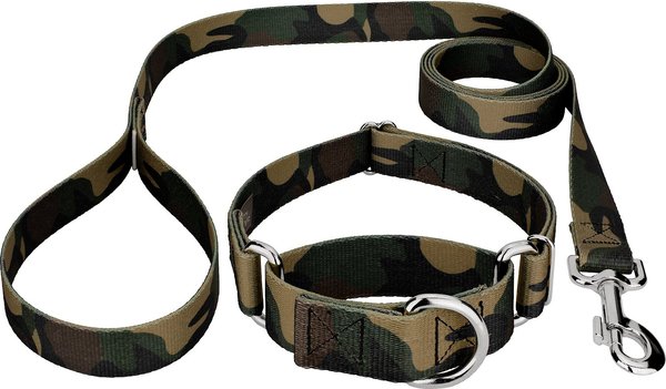 Country Brook Design Woodland Camo Polyester Martingale Dog Collar & Leash, Large: 18 to 26-in neck, 1-in wide slide 1 of 10