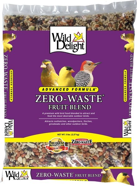Wild Delight Zero Waste Fruit Blend Wild Bird Food, 5-lb bag slide 1 of 8