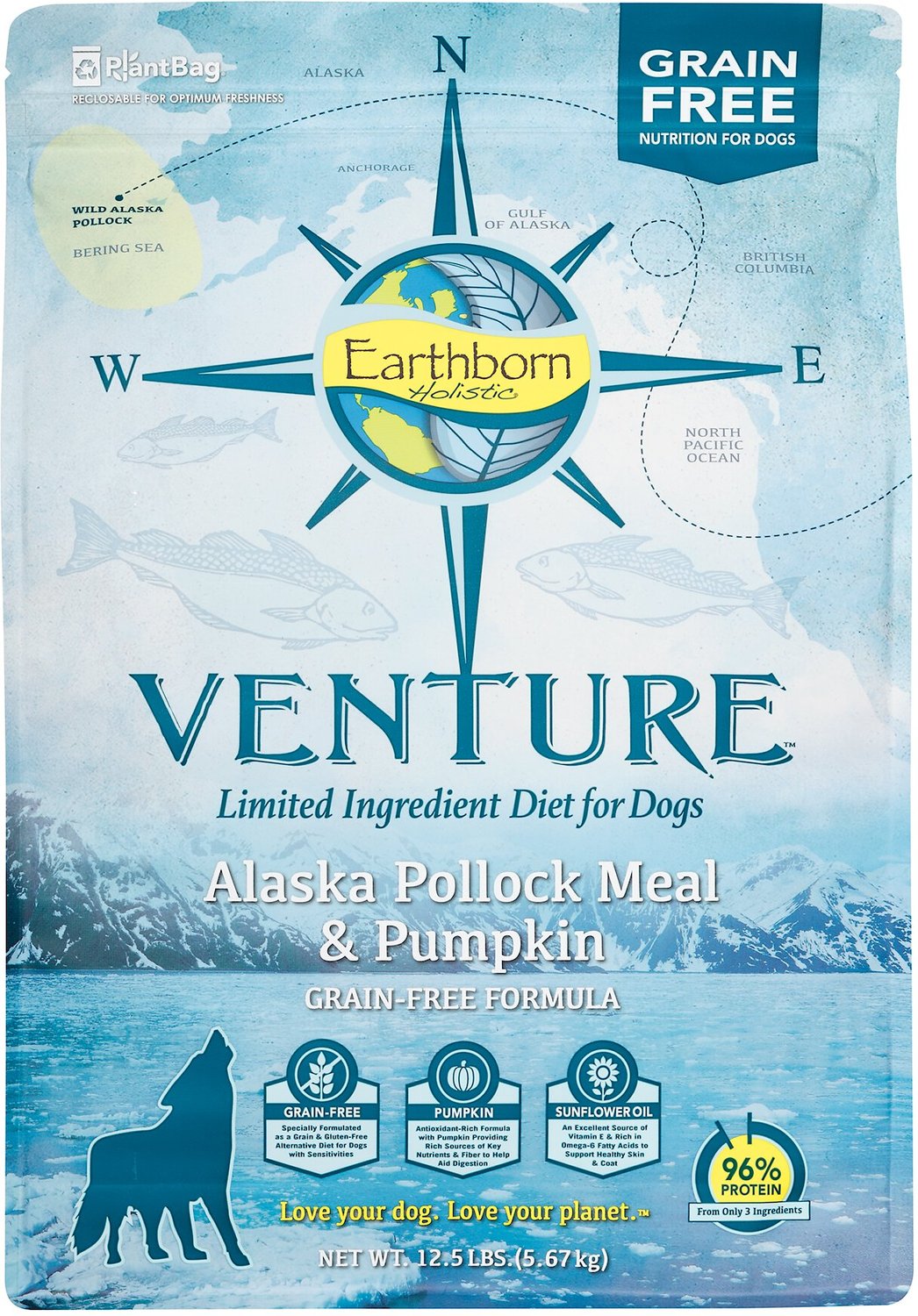 Earthborn Holistic Venture – Alaska Pollock Meal & Pumpkin Review