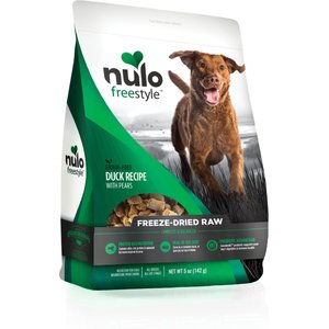 Nulo Freestyle Duck Recipe With Pears Grain-Free Freeze-Dried Raw Dog Food, 5-oz bag