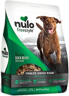Nulo Freestyle Duck Recipe With Pears Grain-Free Freeze-Dried Raw Dog Food, slide 1 of 1