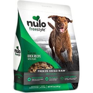 Nulo Freestyle Duck Recipe With Pears Grain-Free Freeze-Dried Raw Dog Food, 13-oz bag