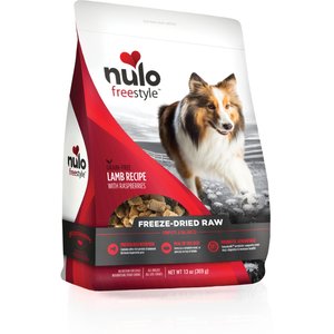Nulo Freestyle Lamb Recipe With Raspberries Grain-Free Freeze-Dried Raw Dog Food, 13-oz bag