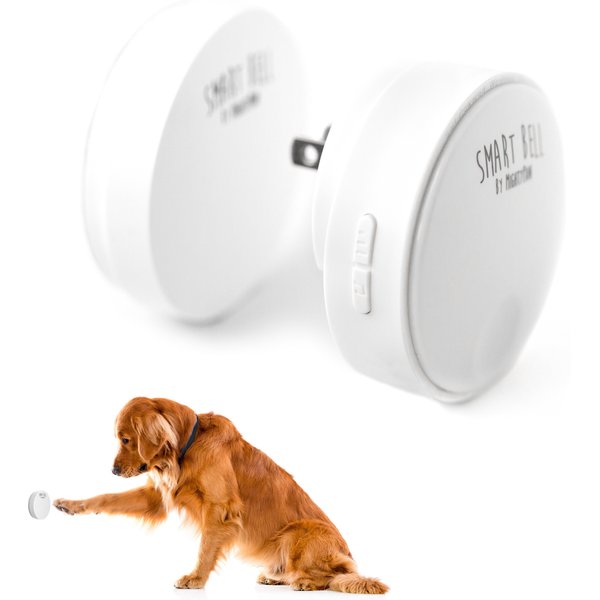 White Small pet Supplies Ffpazig Bell Bell Pet Dog Potty Training for Training and as a Communications Device Doggie Bell to Go Outside