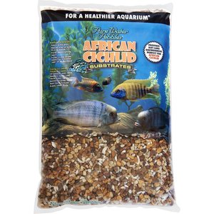 Pure Water Pebbles African Cichlid Aquarium Substrate, Malawi Mix, 20-lb bag