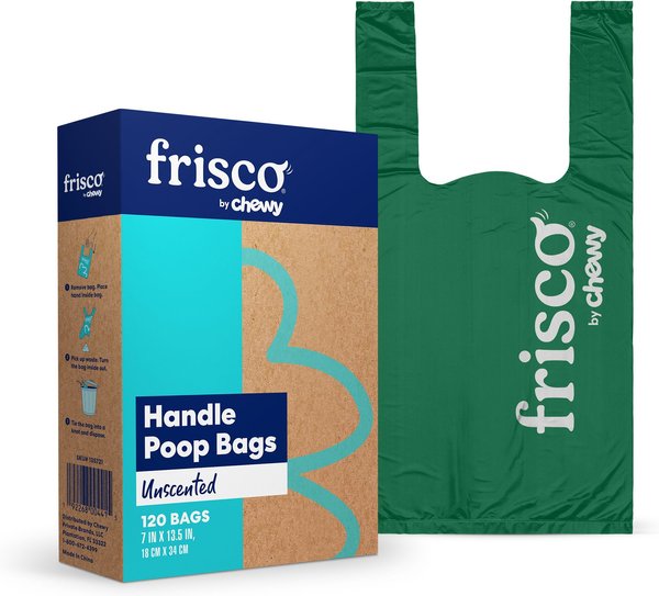 Frisco Handle Dog Poop Bag, Unscented, 120 count slide 1 of 5