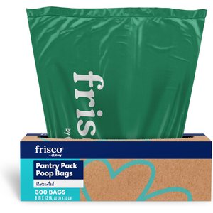 Frisco Pantry Pack Dog Poop Bag, Unscented, 300 count