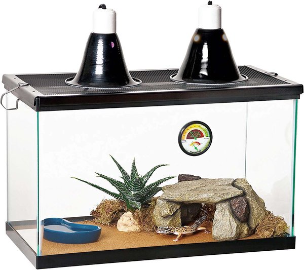 Zilla Desert Reptile Terrarium Starter Kit with Light & Heat, 10-gal slide 1 of 8