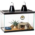 Zilla Desert Reptile Terrarium Starter Kit with Light and Heat, 10-gal
