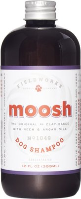 Fieldworks Moosh Dog Shampoo with Neem & Argan Oil, 12-oz bottle, slide 1 of 1
