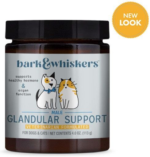 Dr. Mercola Pet Whole Body Glandular Support Male Dog Supplement, 4.0-oz jar slide 1 of 2