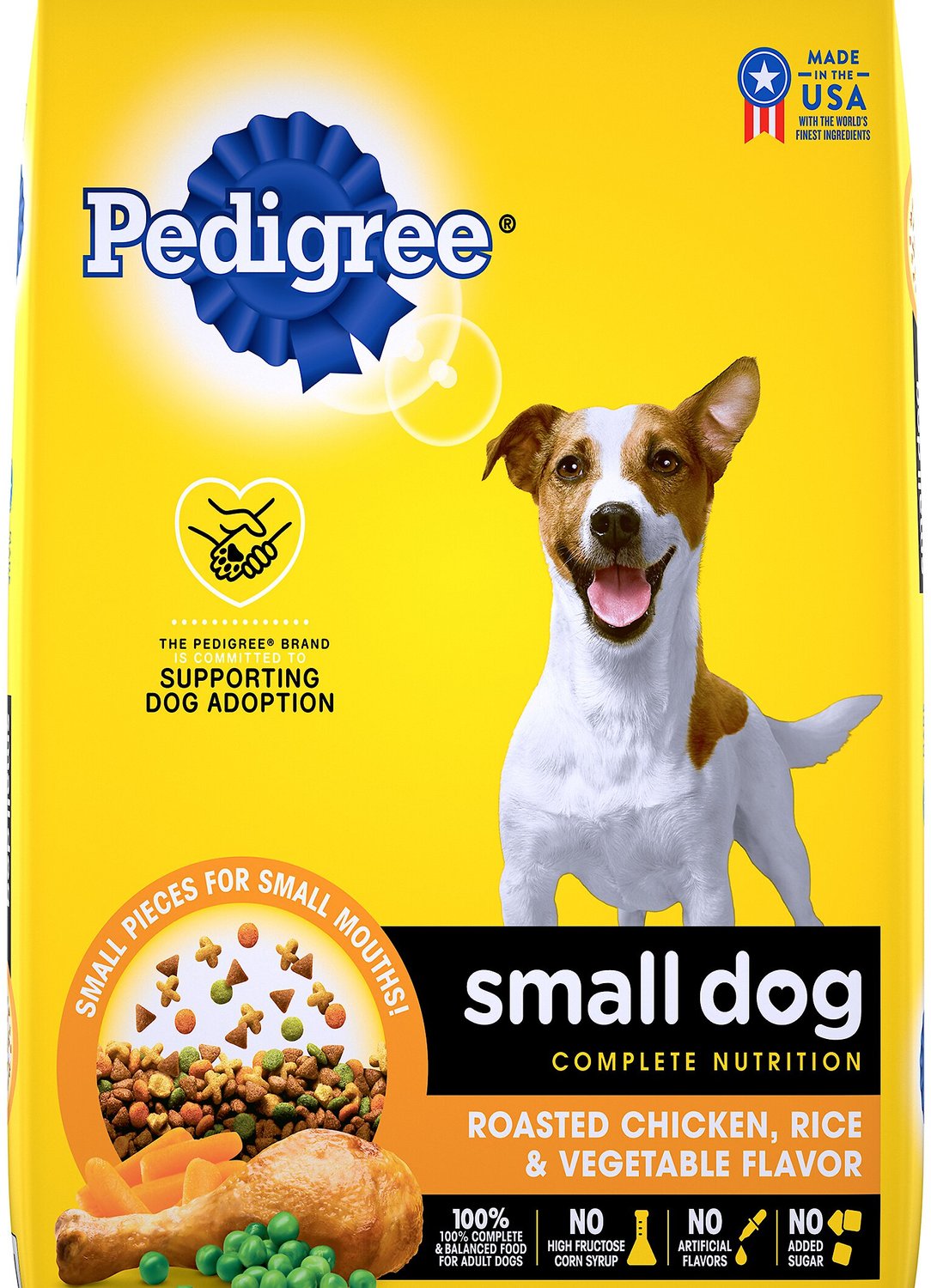 Pedigree Small Dog Complete Nutrition Roasted Chicken ...