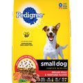 Pedigree Small Dog Complete Nutrition Grilled Steak & Vegetable Flavor Small Breed Dry Dog Food, 15.9-lb bag
