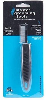 Master Grooming Tools Dog & Cat Face & Finishing Comb, slide 1 of 1