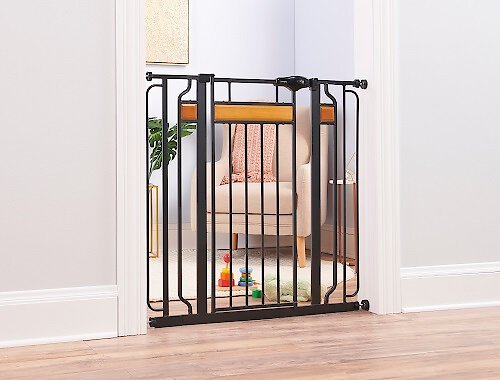 Regalo Home Accents Extra Tall Walk-Through Gate, 37-in slide 1 of 3