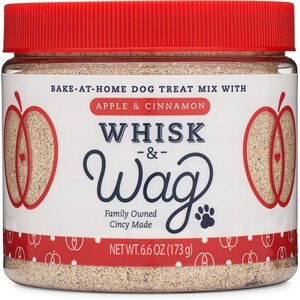 Whisk & Wag Apple & Cinnamon Dog Treat Mix, 6.1-oz jar