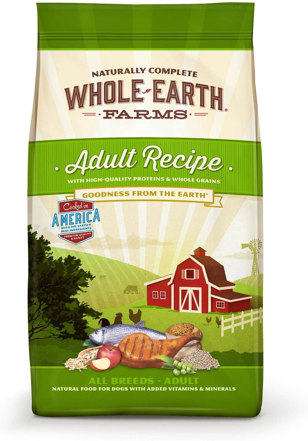 WHOLE EARTH FARMS Adult Recipe Dry Dog 