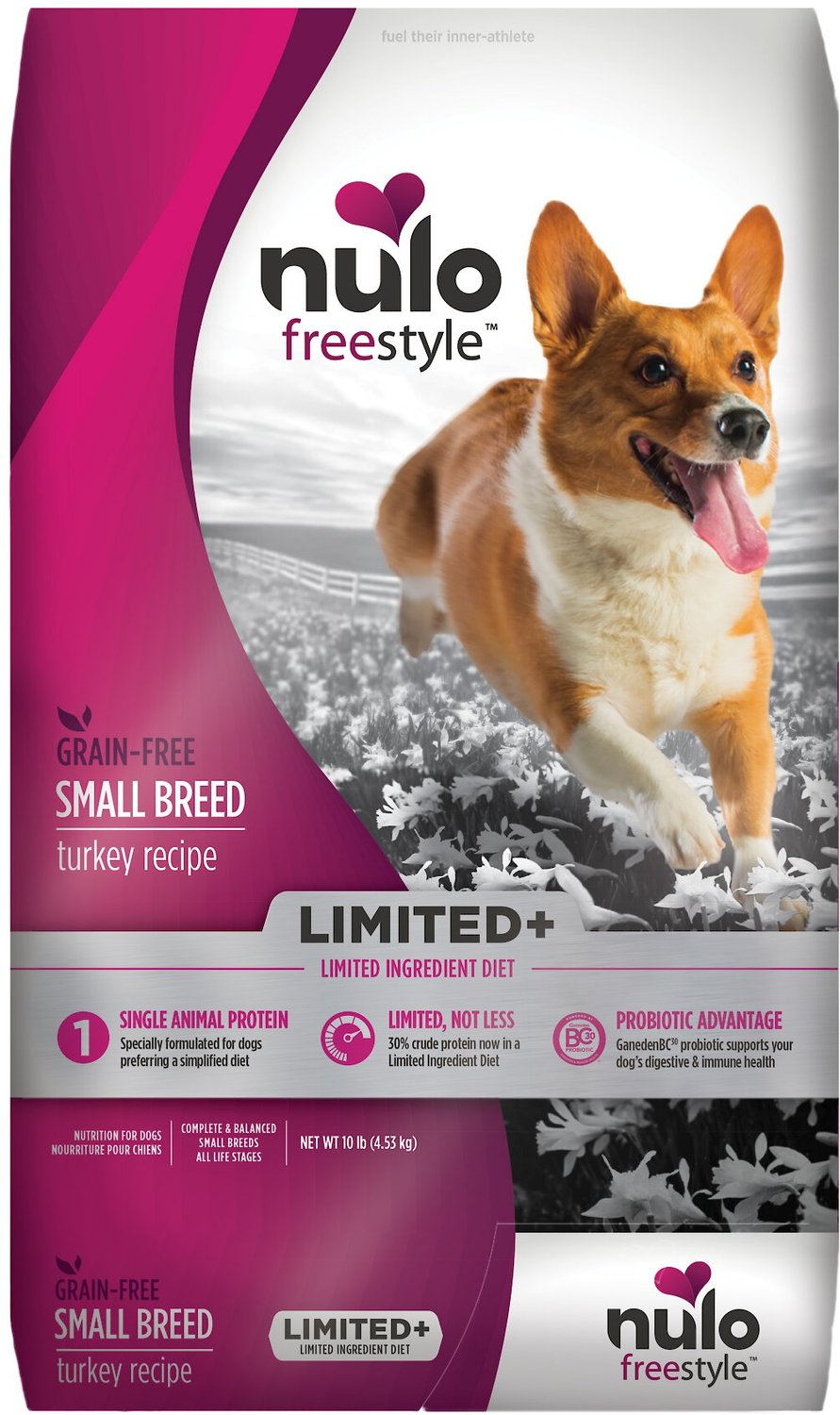 Nulo Freestyle Limited+ Turkey Recipe Grain-Free Small Breed Adult Dry ...