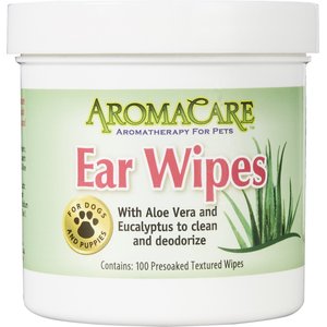 Professional Pet Products AromaCare Ear Wipes, 100 Count
