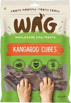 WAG Kangaroo Cubes Grain-Free Dog Treats, slide 1 of 1