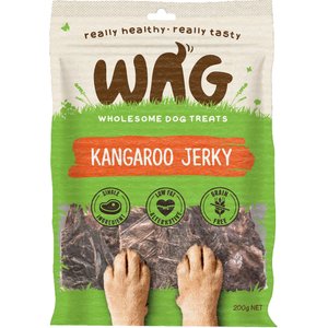 WAG Kangaroo Jerky Grain-Free Dog Treats, 7.05-oz bag
