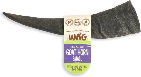 WAG Goat Horn Dog Chew, Small slide 1 of 4