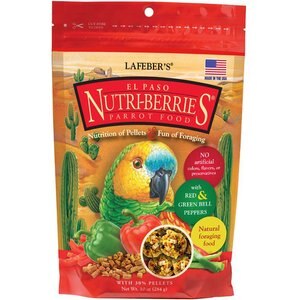 Lafeber El Paso Nutri-Berries Parrot Food, 10-oz bag