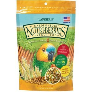 Lafeber Garden Veggie Nutri-Berries Parrot Food, 10-oz bag