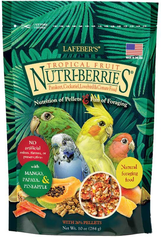 Lafeber Tropical Fruit Nutri-Berries Bird Food