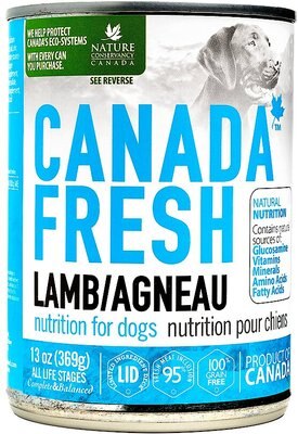 Canada Fresh Lamb Canned Dog Food, slide 1 of 1